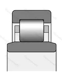 Подшипник  1672724 размер 120x200x48
