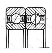 Модификация подшипника 4-436205Е размер 25x52x30 от производителя  ГПЗ-3