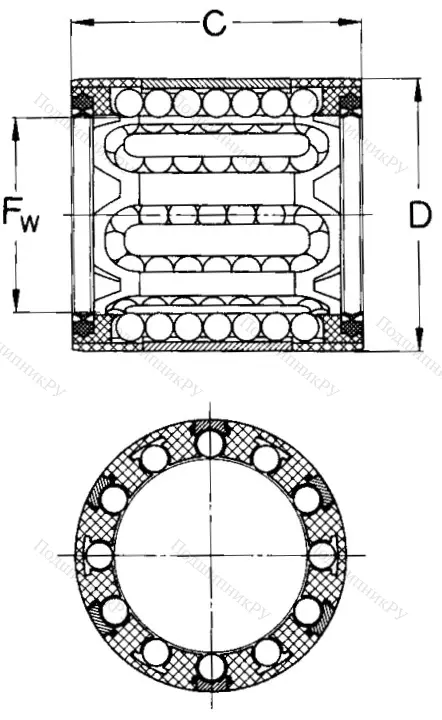Подшипник LBBR 16-2LS/HV 6 в Балашихе