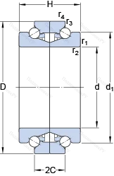 Подшипник BTW 130 CTN 9/SP