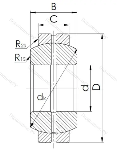 Шарнирный подшипник GE 45 ES в Балашихе