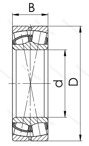 Сферический роликовый подшипник 53518 АН (22218 CW 33) в Балашихе