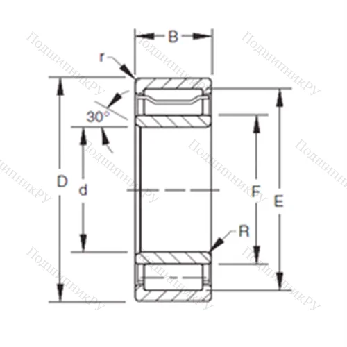 Подшипник роликовый радиальный A-5228-WS от производителя  TIMKEN Подшипник роликовый радиальный A-5228-WS от производителя  TIMKEN
