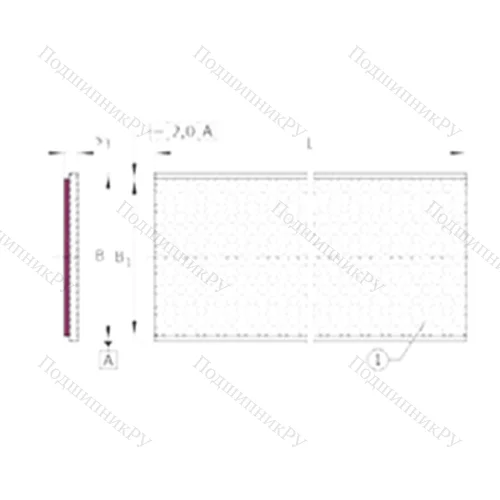 Подшипник скольжения EGS 20200-E 50