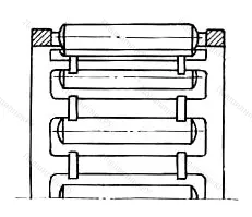 Подшипник K 25X 31X 17 размер 25x31x18,5 от производителя  SKF