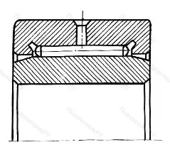 Подшипник  NA 4914 (4074914) размер 70x100x30 от производителя  SKF