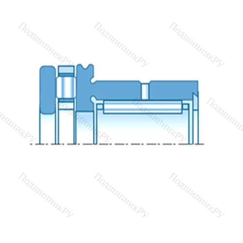 Подшипник комбинированный NKXR 17Z