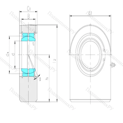 Подшипник скольжения сферический SF 110ES