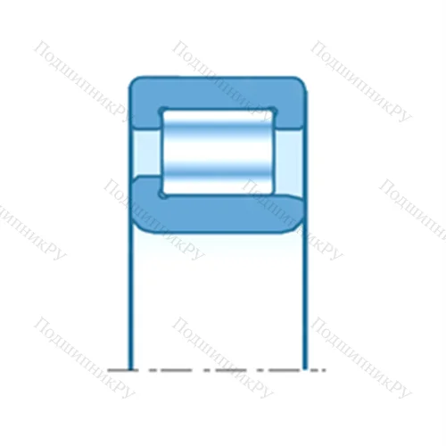 Подшипник роликовый радиальный NJ 421 от производителя  NTN