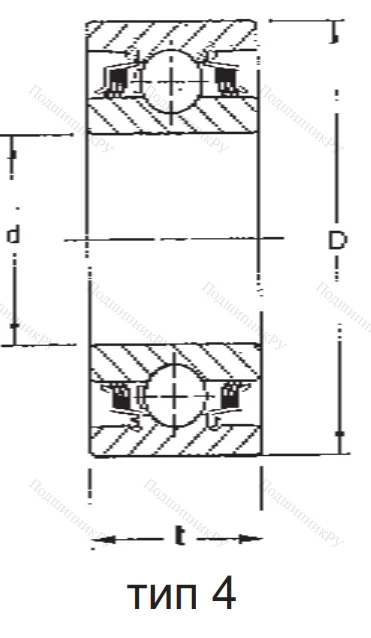 Радиальный шариковый подшипник W 211 PP 3 FBJ в Балашихе