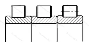 Модификация подшипника 3712122У3 размер 110x156x45