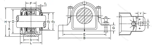 Подшипниковый корпус SNL 515 TG (SNK 515-612) в Балашихе