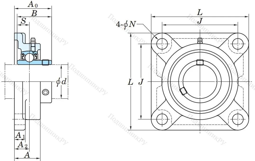Подшипниковый узел UCF 210 J в Балашихе