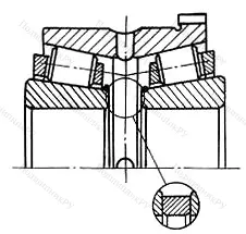 Модификация подшипника 697711ЛКУ размер 55x100x65 от производителя  ЕПК