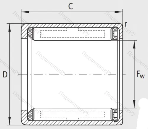 Подшипник обгонной муфты обгонная муфта HF 3520-L 564 в Балашихе