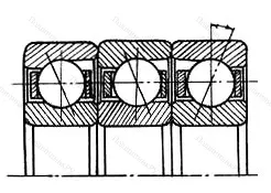 Модификация подшипника 1666248Л размер 240x440x255