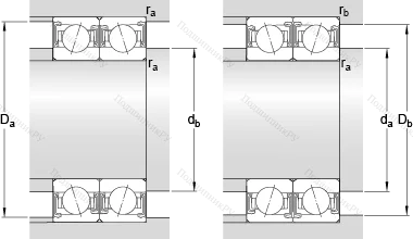 Подшипник S 71906 CD/HCP 4A