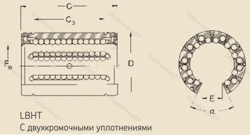 Подшипник LBHT 30 A 2LS в Балашихе