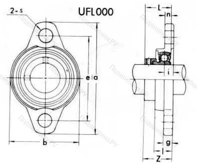 Подшипниковый узел UFL 006 (ASAHI) в Балашихе