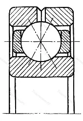 Подшипник  Q 310 (116310) размер 50x110x27