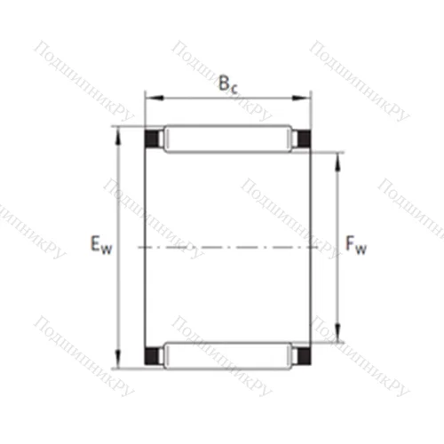 Подшипник игольчатый радиальный K 38X 46X 20