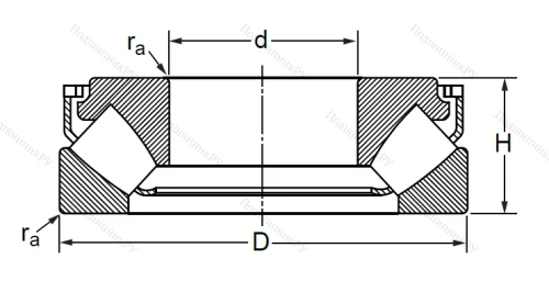 Упорный роликовый подшипник 9039415 Л (29415 М) в Балашихе