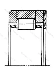 Модификация подшипника В0-422059У размер 8,8x20x12,9