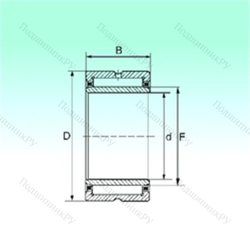 Подшипник игольчатый радиальный NKI 100/30 от производителя  NBS