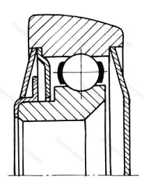 Модификация подшипника 66-1260912Ю2 размер 60x85x11/13