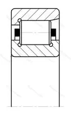 Подшипник  NF 23034 (12634) размер 170x360x120 от производителя  SKF