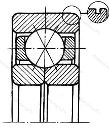 Модификация подшипника А-1176720Б6Т1 размер 100x165x30