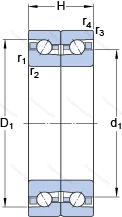 Подшипник BTM 140 BM/HCP 4CDB в Балашихе