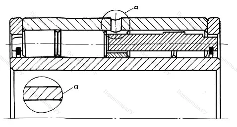 Подшипник  NNU 6044 (6442144) размер 220x340x218 от производителя  SKF