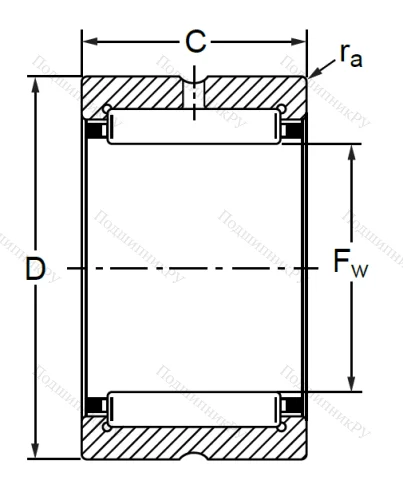 Подшипник RNA 4905 (4254905 K ГОСТ) в Балашихе