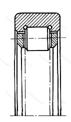 Модификация подшипника 292128 размер 157x210x33
