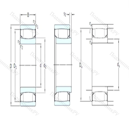 Подшипник роликовый тороидальный C 5918-2CS 5V/GEM 9 от производителя  SKF