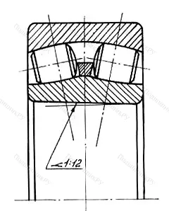 Модификация подшипника 3153138НЛ размер 190x290x75