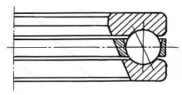 Модификация подшипника 9218407Е размер 35x80x27
