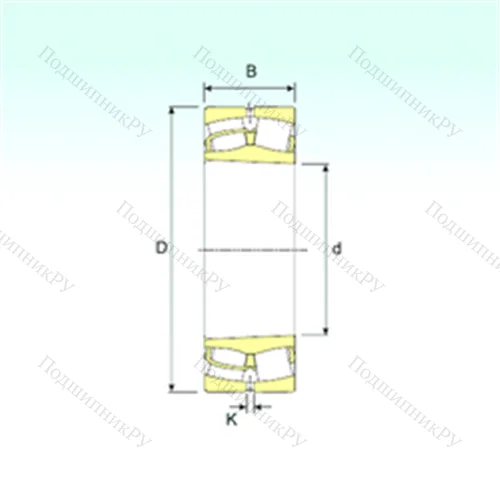 Подшипник роликовый радиальный самоцентрирующийся 240/530 K 30 от производителя  ISB Подшипник роликовый радиальный самоцентрирующийся 240/530 K 30 от производителя  ISB