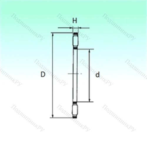 Подшипник игольчатый упорный AXK 90120 от производителя  NBS Подшипник игольчатый упорный AXK 90120 от производителя  NBS