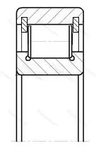 Подшипник U 1309TM размер 45x100x25 от производителя  SKF Подшипник U 1309TM размер 45x100x25 от производителя  SKF
