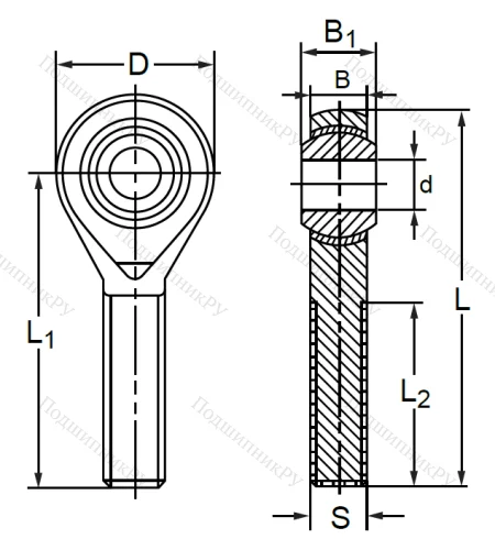 Шарнирная головка POS 25/A в Балашихе