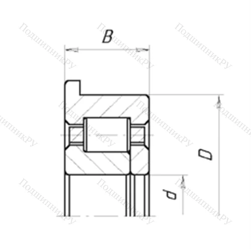 Подшипник роликовый радиальный BC 1B 322467 от производителя  SKF