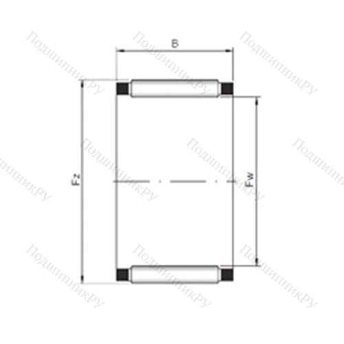 Подшипник игольчатый радиальный K 32x40x36 от производителя  CX