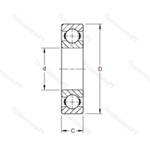 Подшипник шариковый радиальный 240K от производителя  TIMKEN Подшипник шариковый радиальный 240K от производителя  TIMKEN
