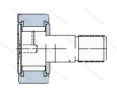 Подшипник  KRV 40 (КНС40) размер 18x40x20/58
