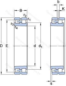 Подшипник NN 3028 K/SPW 33