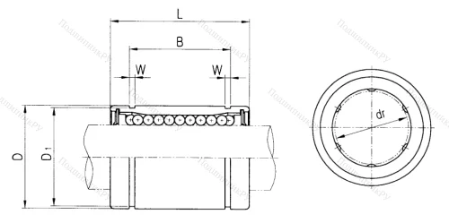 Подшипник LM 12 UU в Балашихе