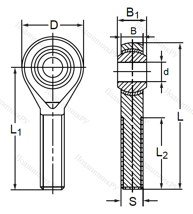 Шарнирная головка POS 22 L/LA в Балашихе