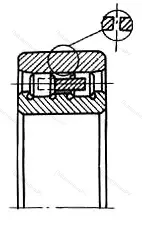 Модификация подшипника 3282156К 